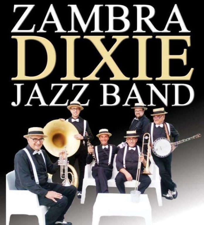 La Zambra Dixie Jazz Band suona alla Necropoli