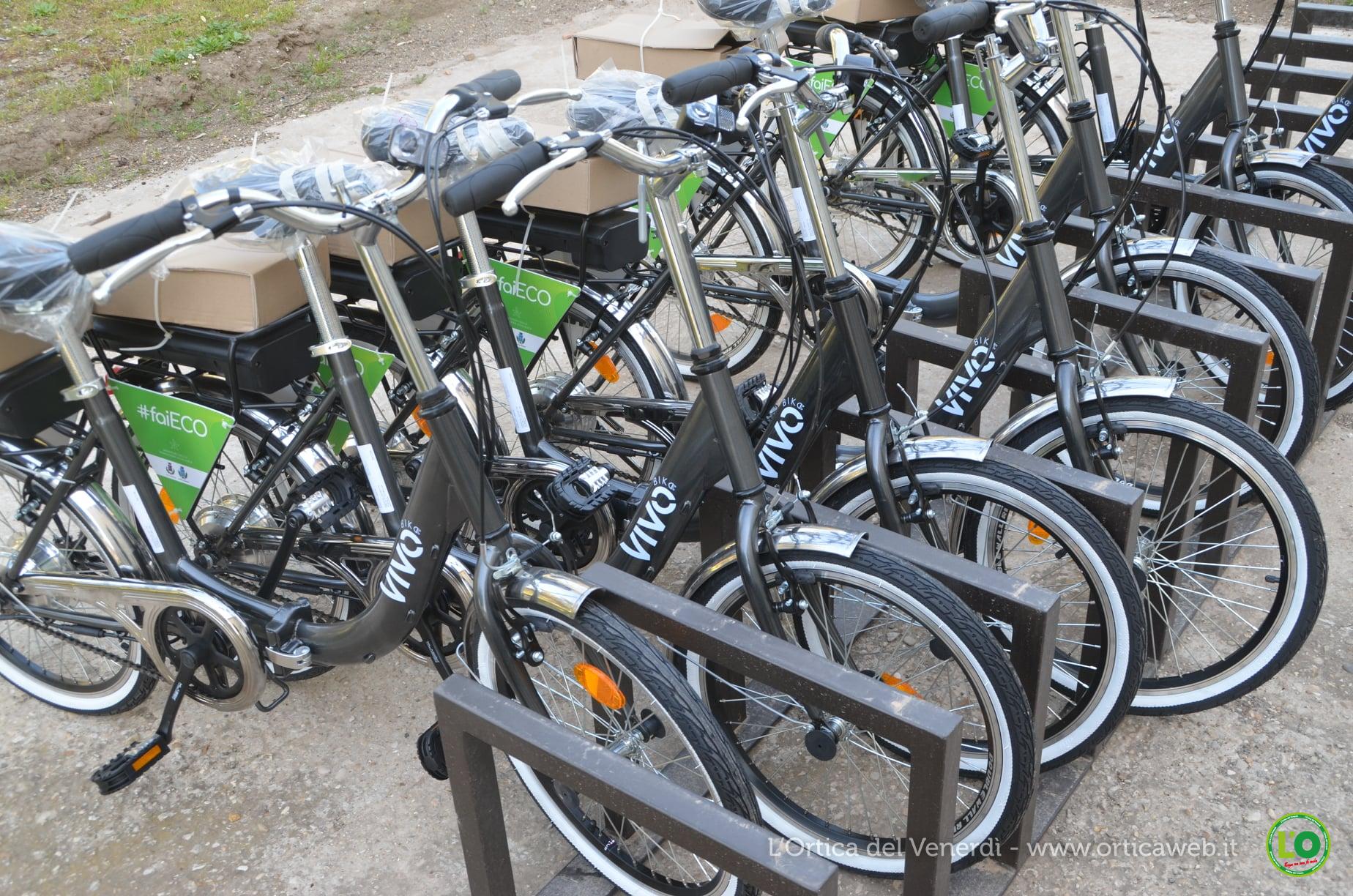 bicicletta in prestito dal comune per promuovere una mobilità green